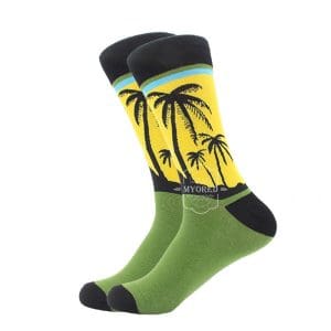 Chaussettes Palmiers Exotiques